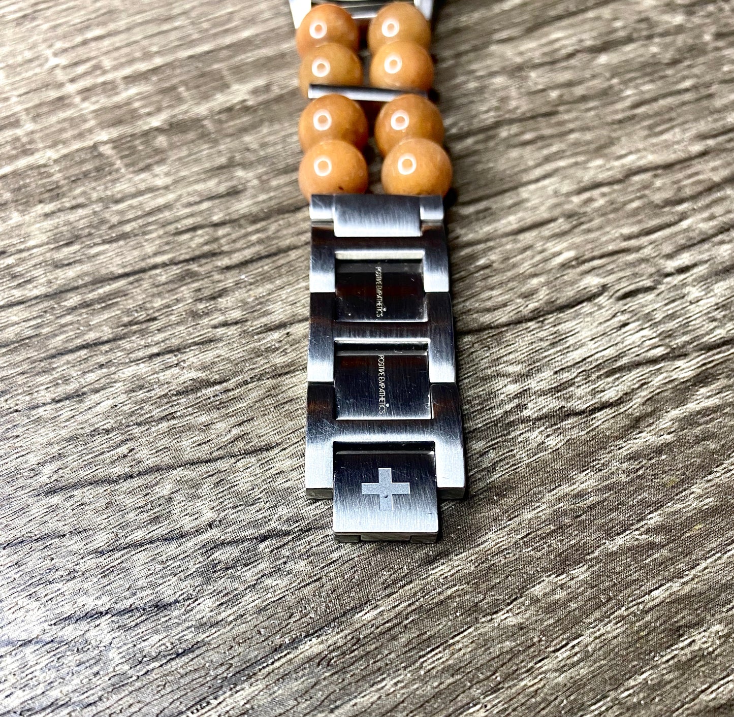 Silver / Opaque Brown
