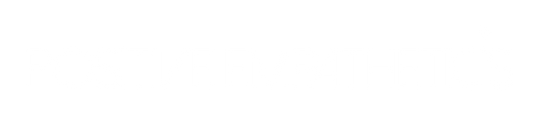 Positive Empathetic's wordmark, white